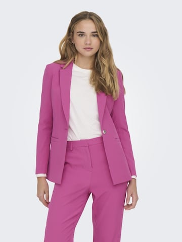 Blazer 'ELLY' ONLY en rose : devant