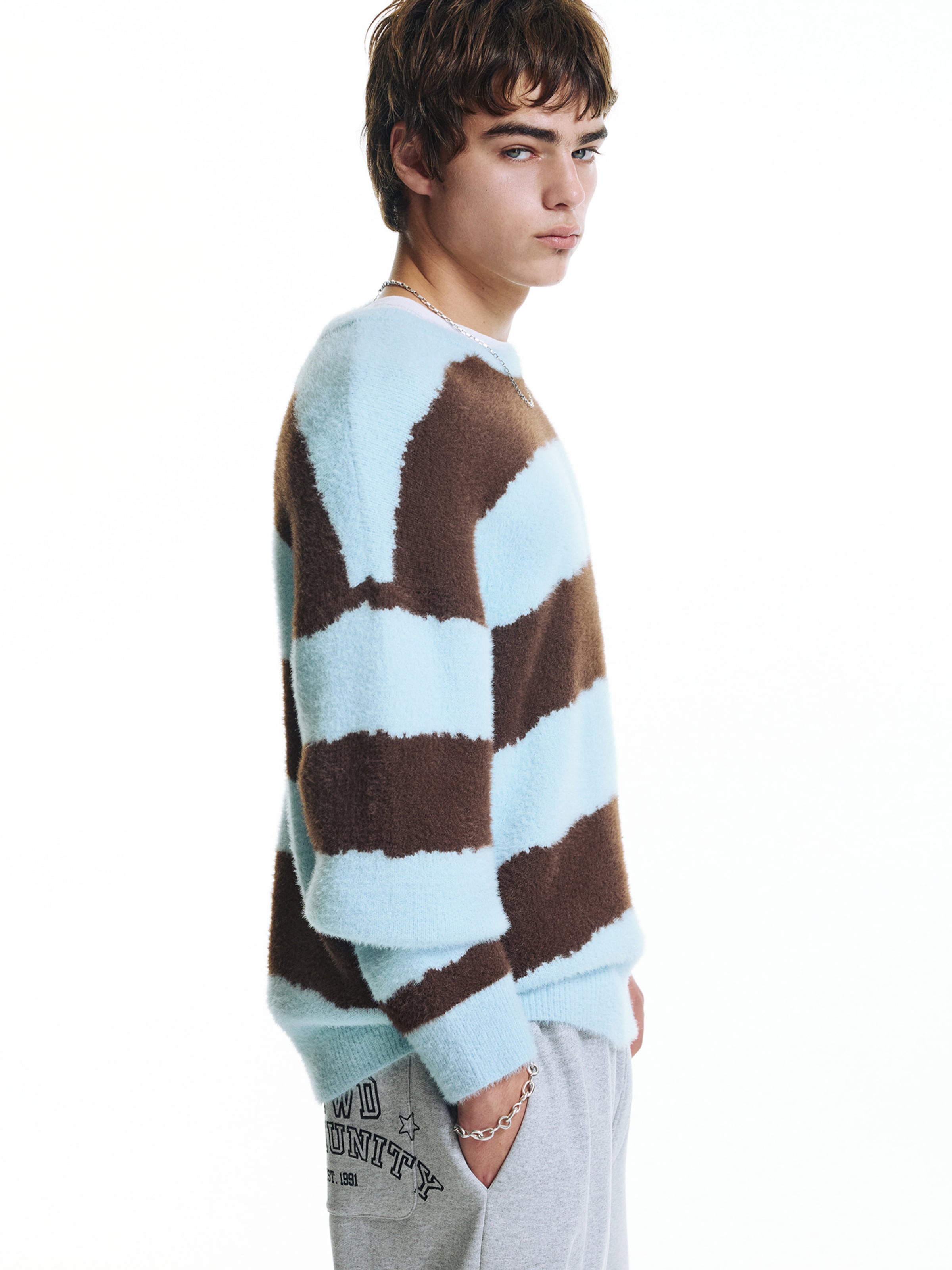 Pull&Bear Svetr – modrá