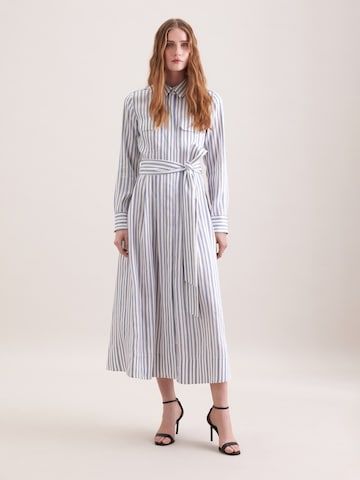 SEIDENSTICKER Blusenkleid 'January Drop 261' in Blau: Vorderseite