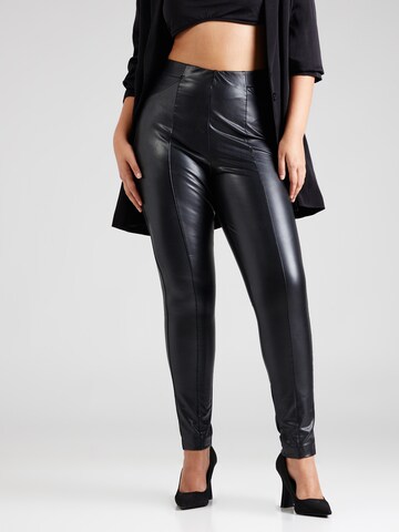 ONLY Carmakoma Skinny Leggings 'CARJESSIE' in Black: front