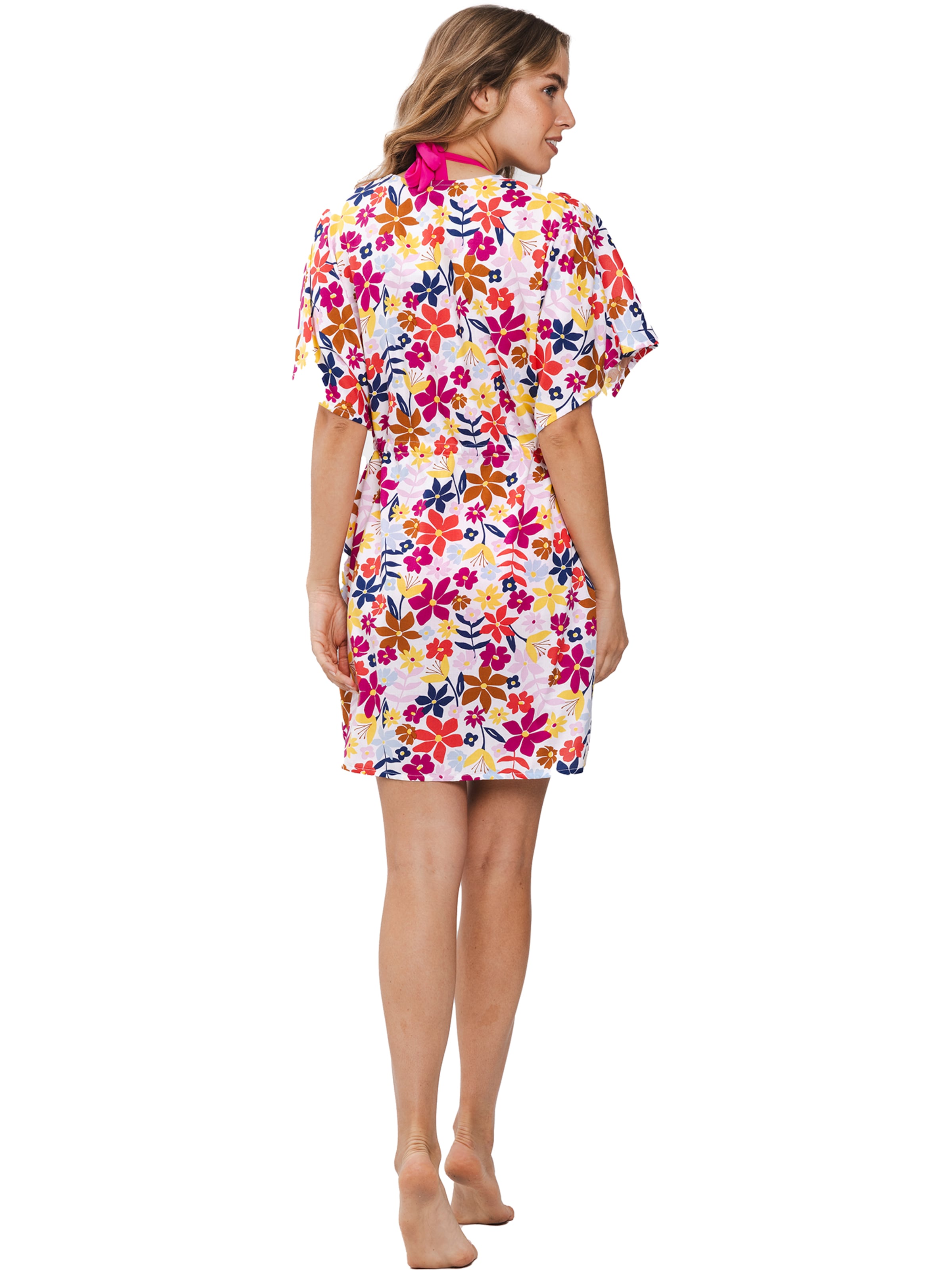 Rebelle Beach Dress in Pink