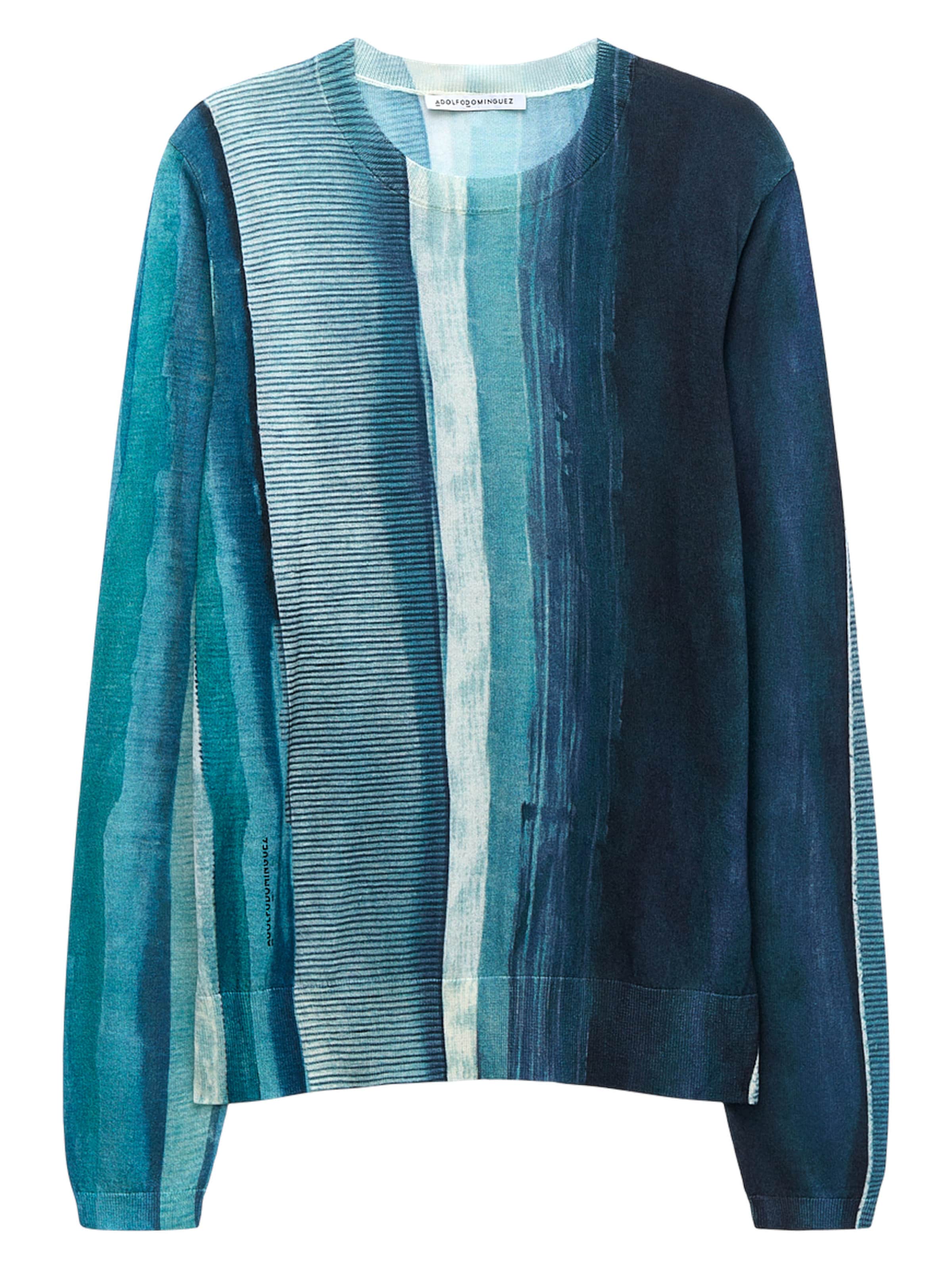 Pull-over Adolfo Dominguez en bleu : devant