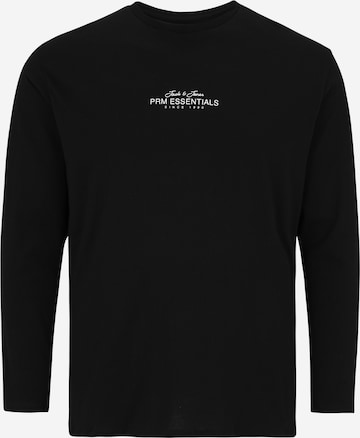 Maglietta 'JPRBLACASPER' di Jack & Jones Plus in nero: frontale