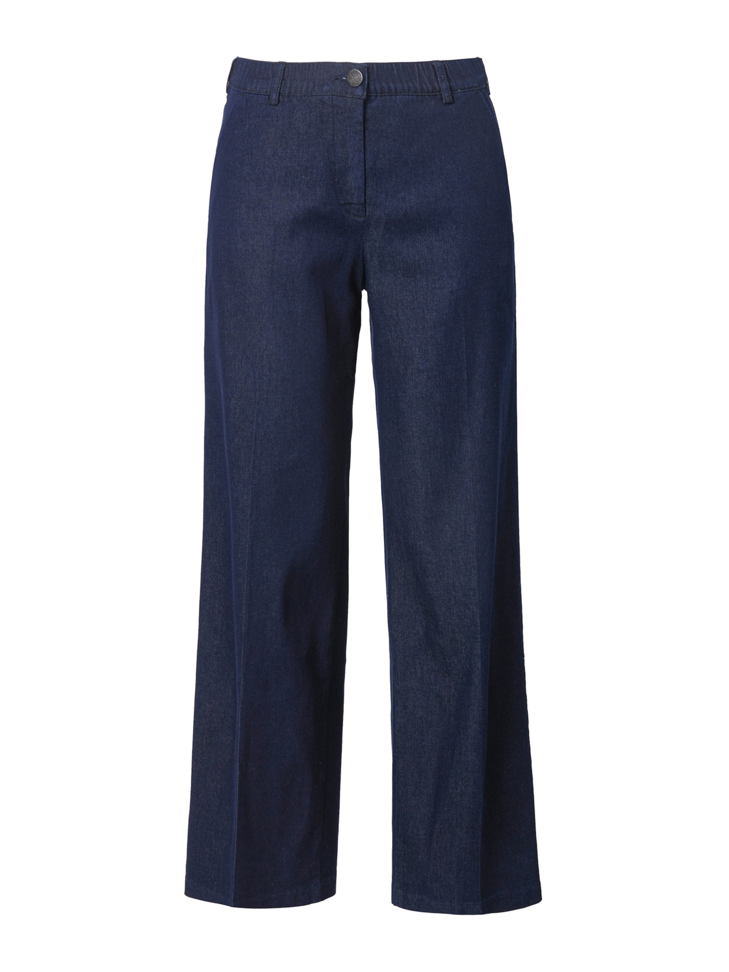 Ulla Popken Wide leg Jeans in Blue: front