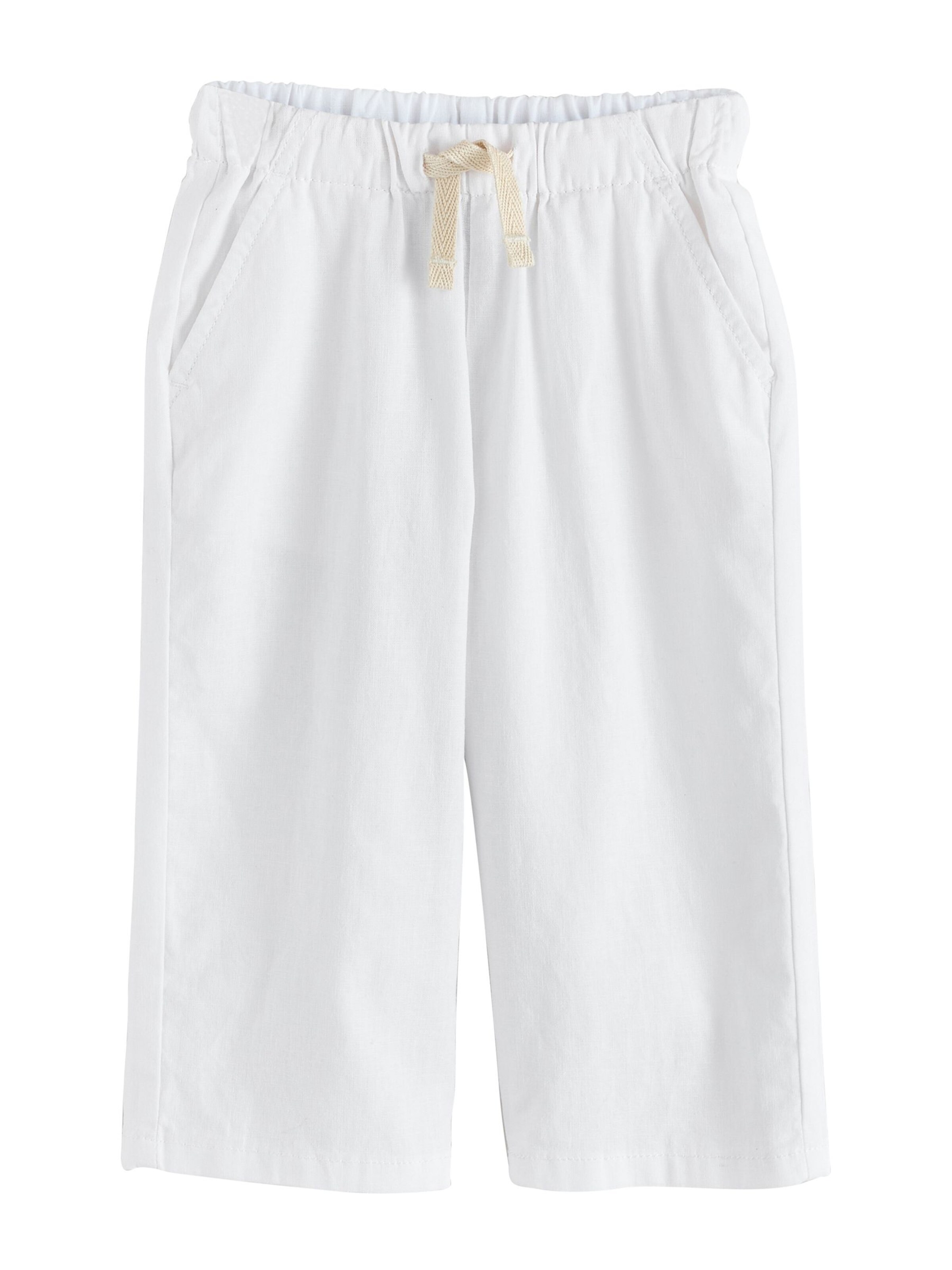 Next Παντελόνι σε λευκό: μπροστά