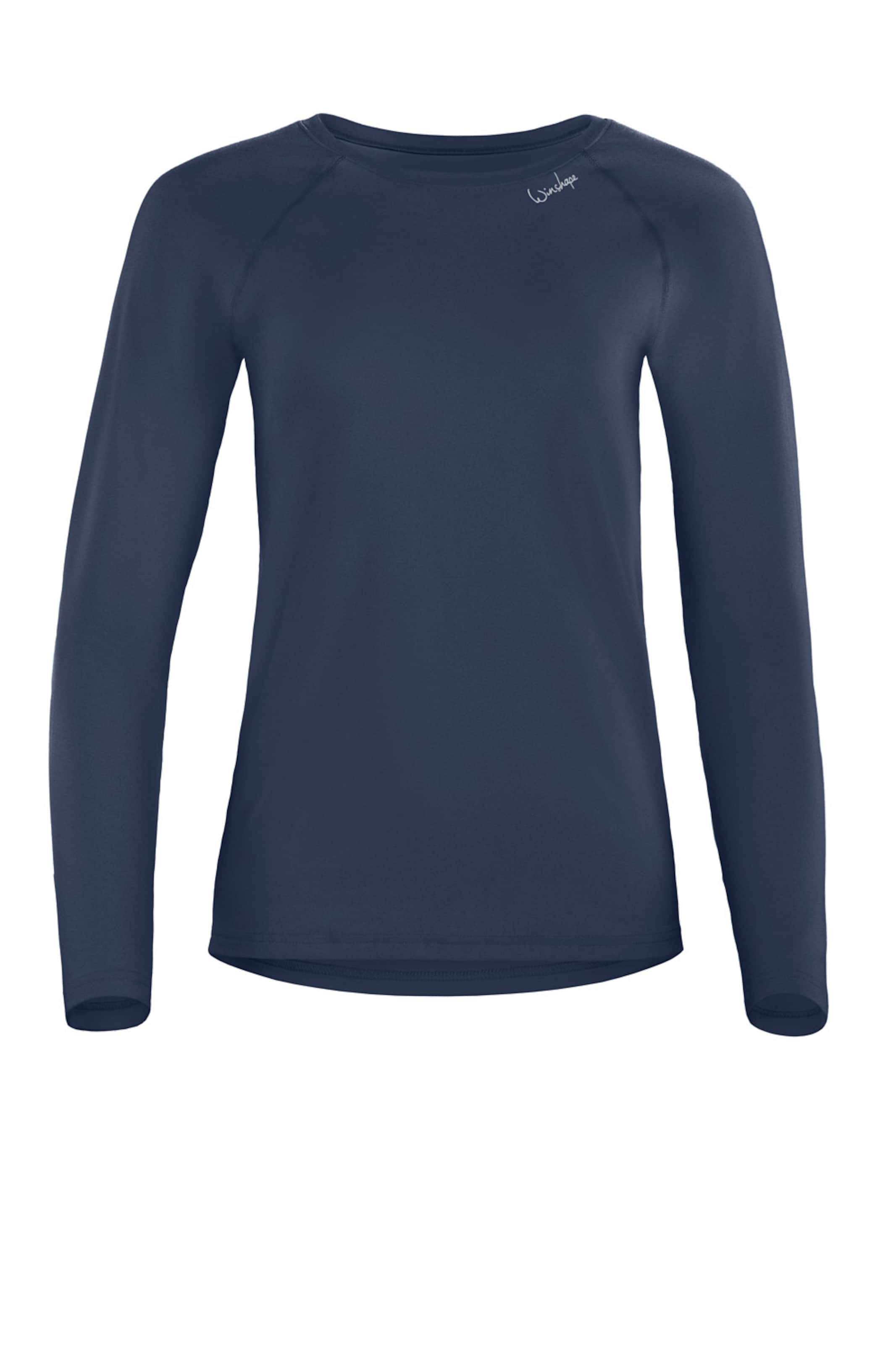 T-shirt fonctionnel &#x27;AET118LS&#x27; Winshape en gris : devant