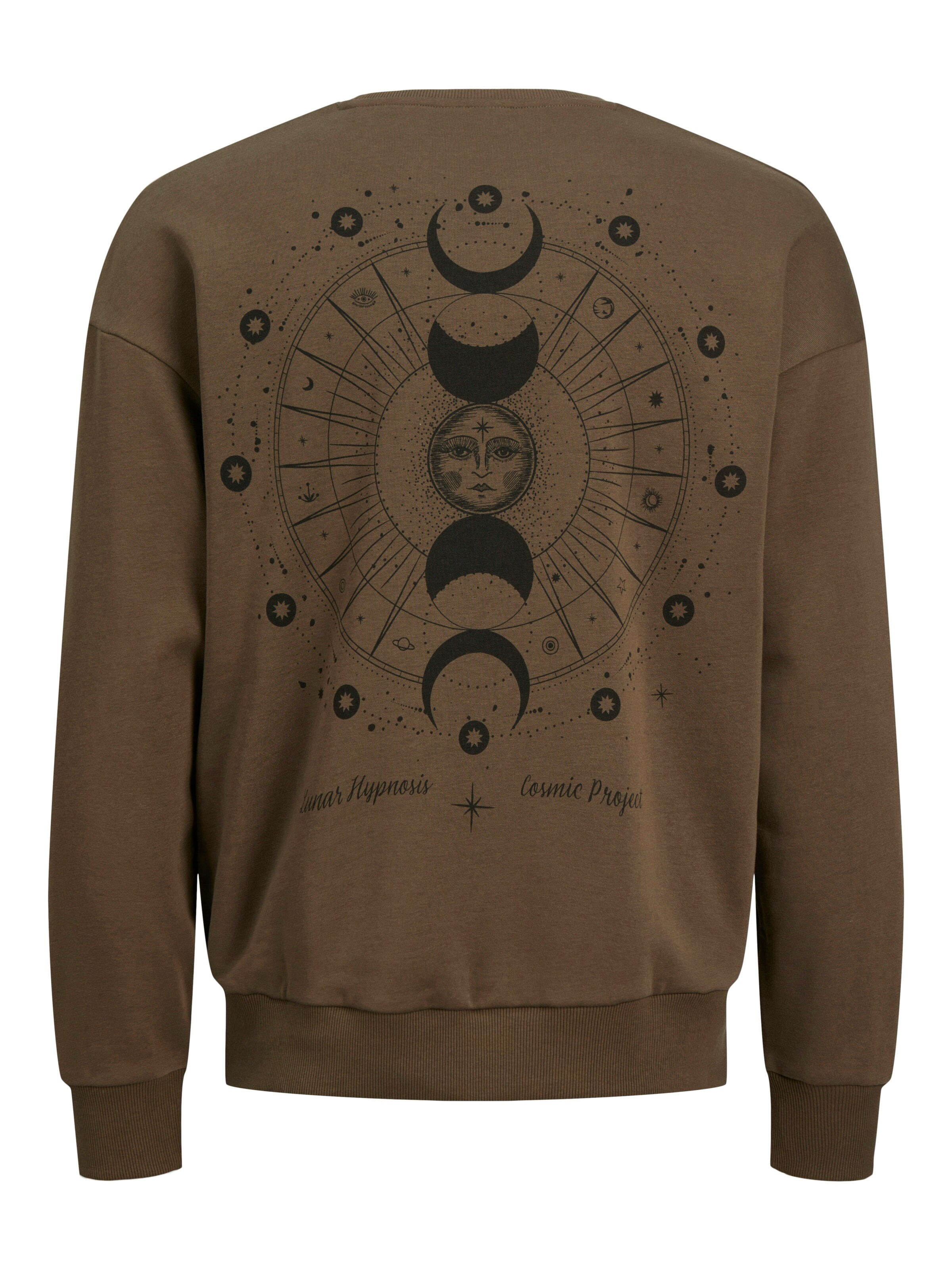 JACK & JONES - Sweatshirt 'JJMystic' em castanho