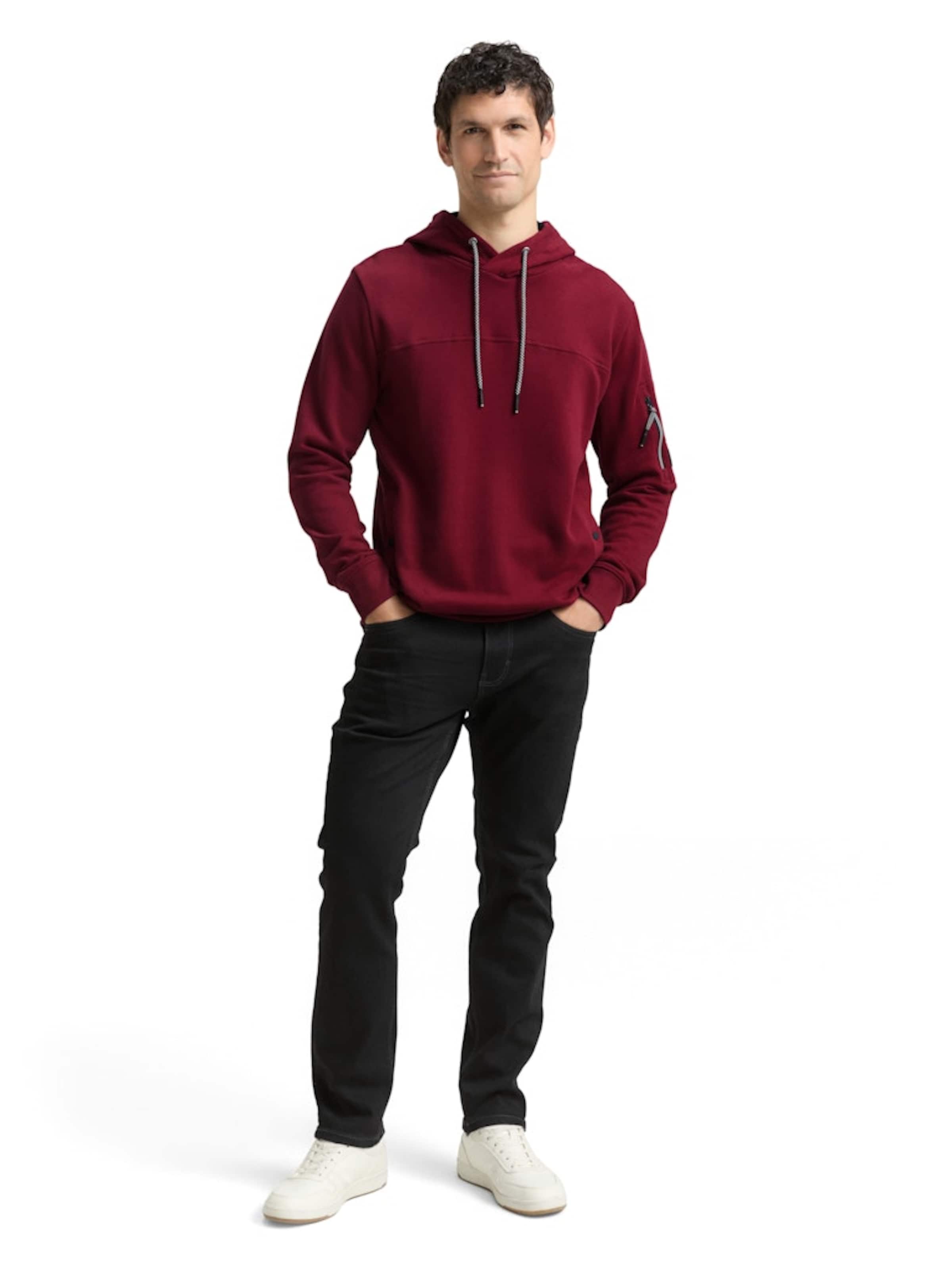 TOM TAILOR Mikina - Červená