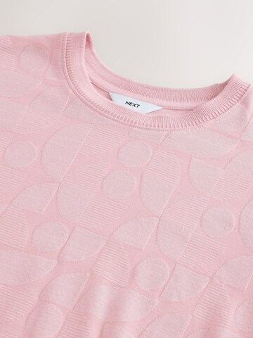 T-Shirt Next en rose
