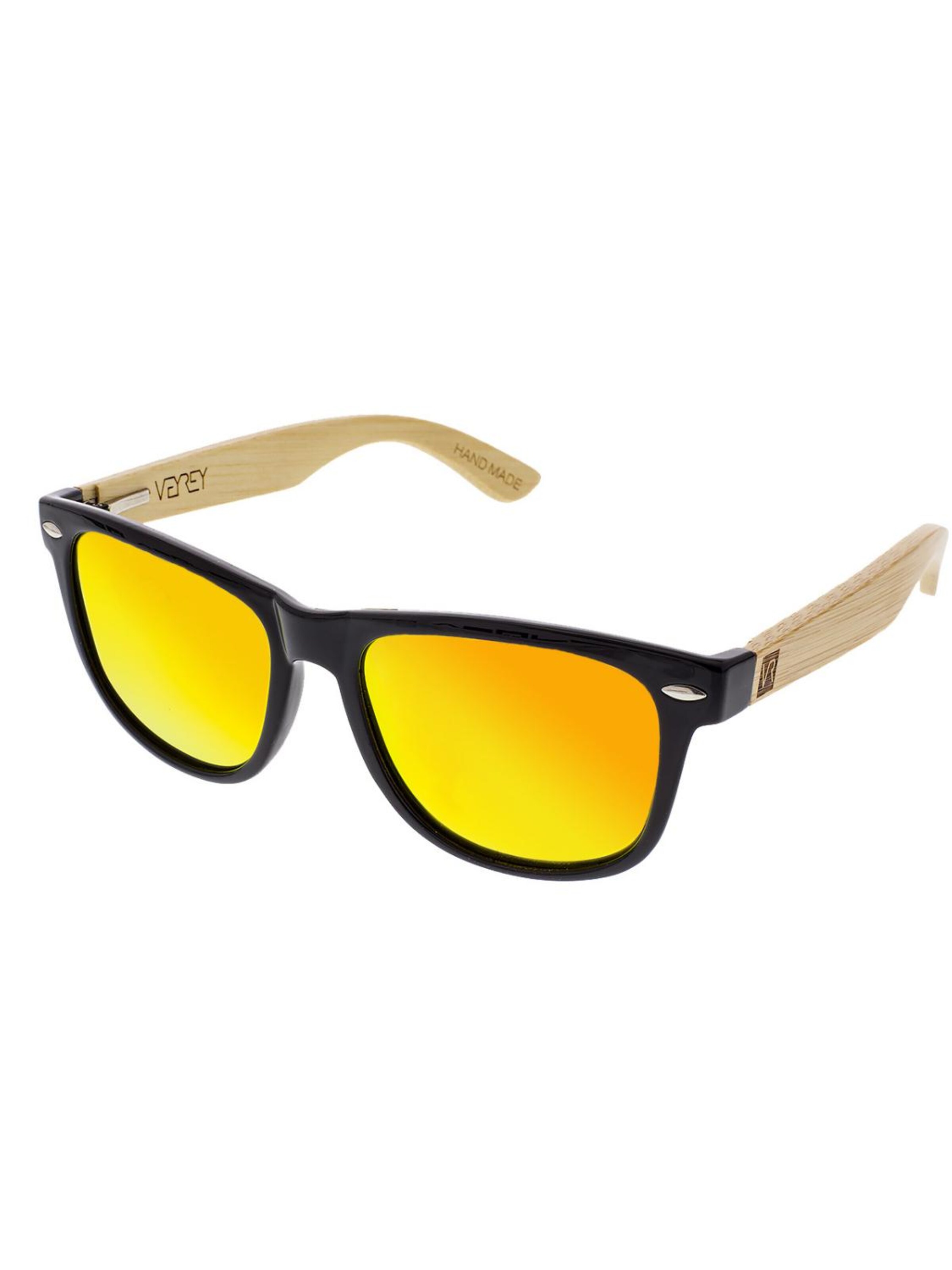 VEYREY Sonnenbrille 'Nerd'‌‌‌‌‌‌‌ in Gelb: Vorderseite