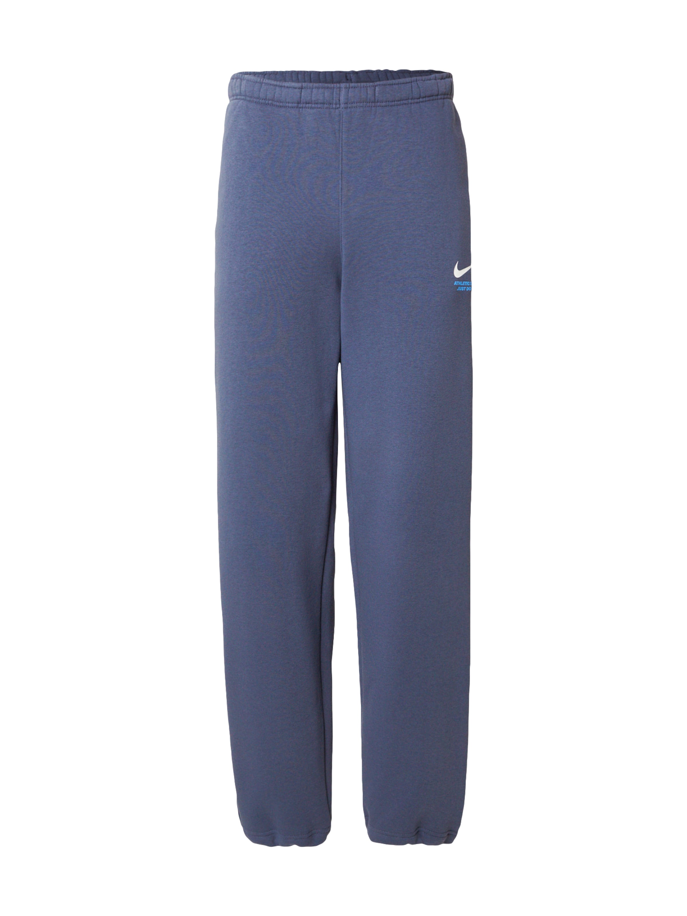 Nike Sportswear Pants 'CLUB' in Night blue / Light blue / White, Item view