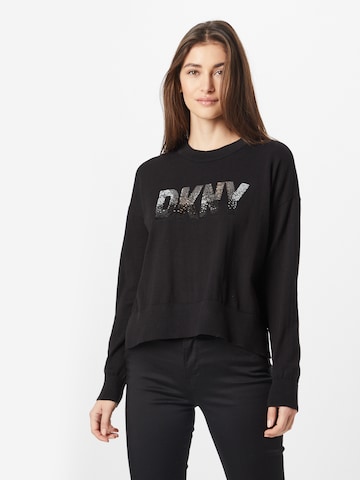 Pullover di DKNY in nero: frontale