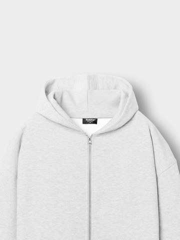 Burocs Zip-Up Hoodie in Grey