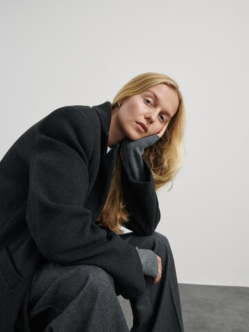 ABOUT YOU x Marie von Behrens Between-seasons coat 'Lana' in Grey
