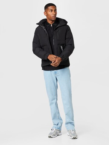 JACK & JONES Zimní bunda 'OTTO' – černá