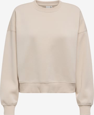 ONLY Sweatshirt 'ONLBEST' in Grau: Vorderseite