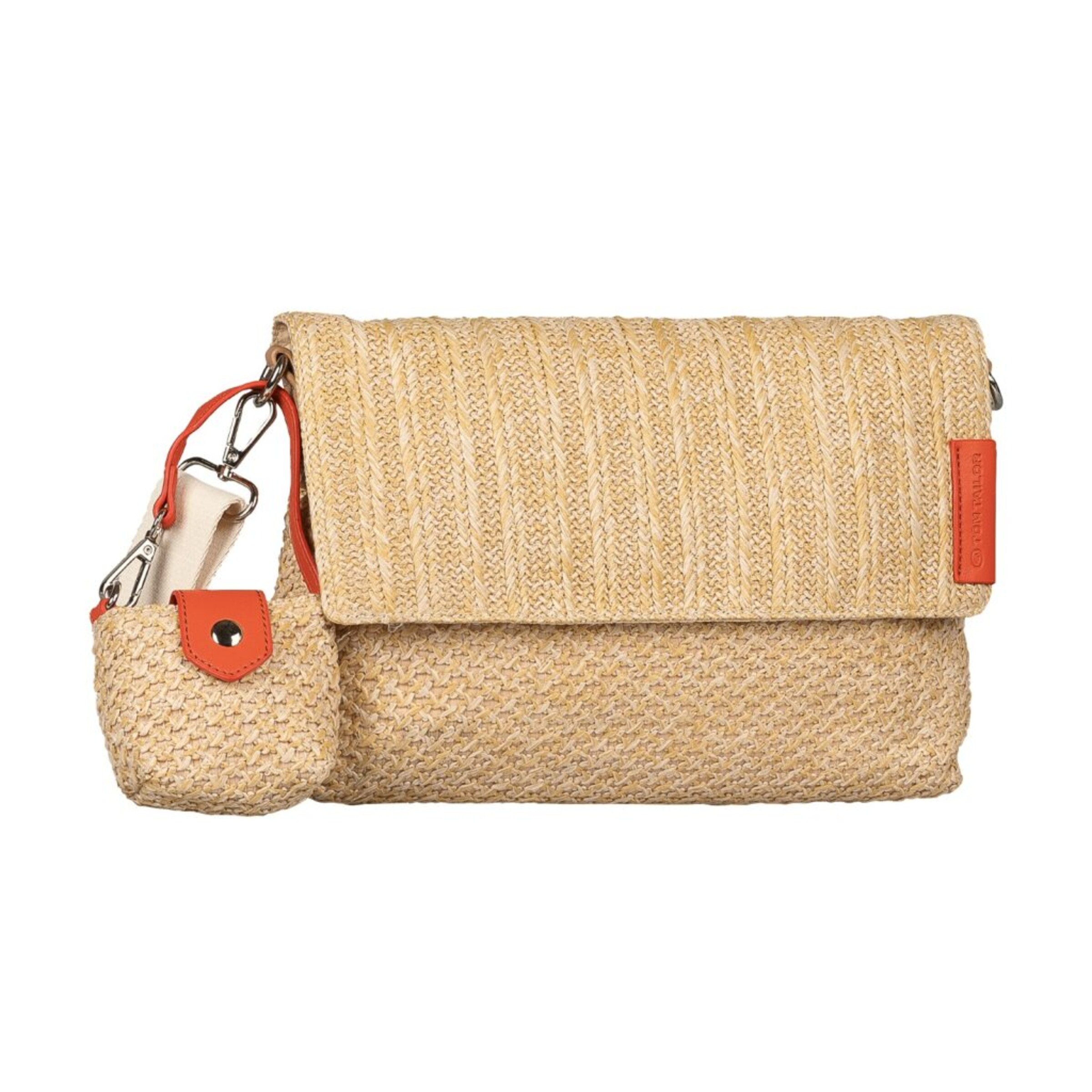 TOM TAILOR Umhängetasche in Beige: Vorderseite