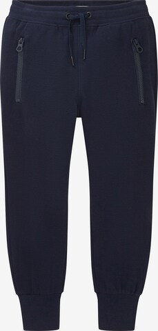 TOM TAILOR Tapered Broek in Blauw: voorkant