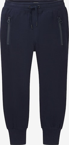 TOM TAILOR - Tapered Calças em azul: frente