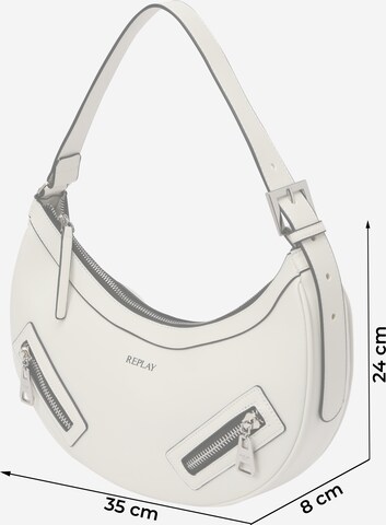 REPLAY Shoulder bag in White