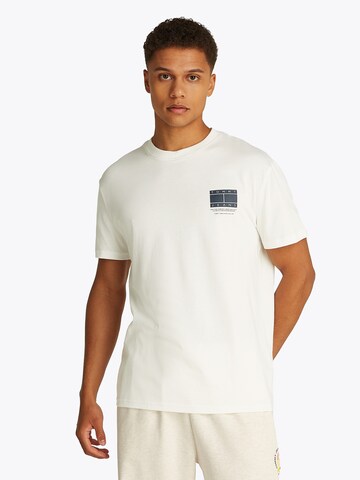 Tommy Jeans Μπλουζάκι σε λευκό: μπροστά