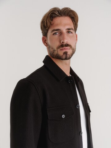 TRAPP Overshirt in Schwarz