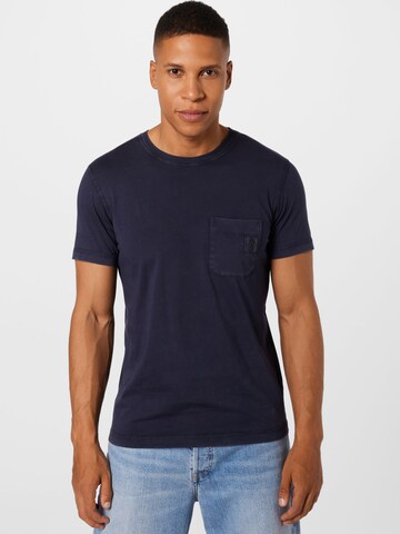 DIESEL - Camiseta 'WORKY' en azul: frente