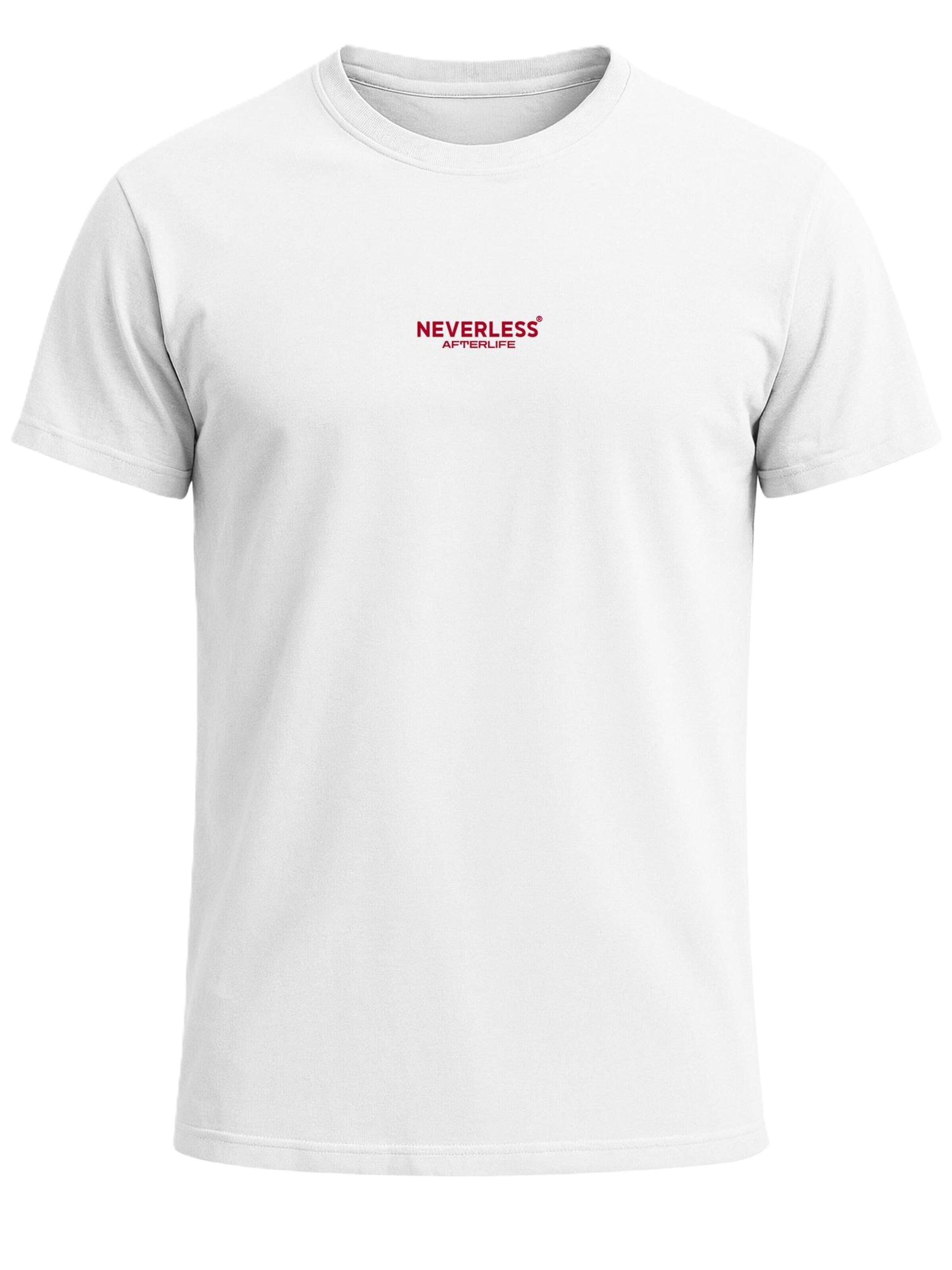 Neverless Shirt 'Spider Lilies' in White: front