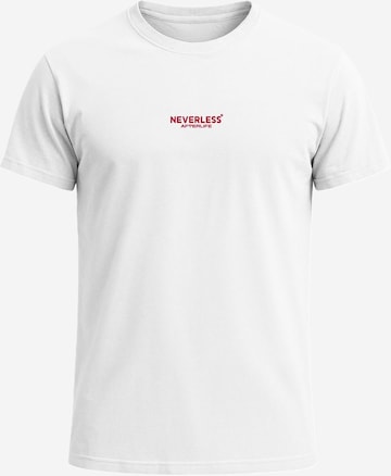 Neverless Shirt 'Spider Lilies' in White: front