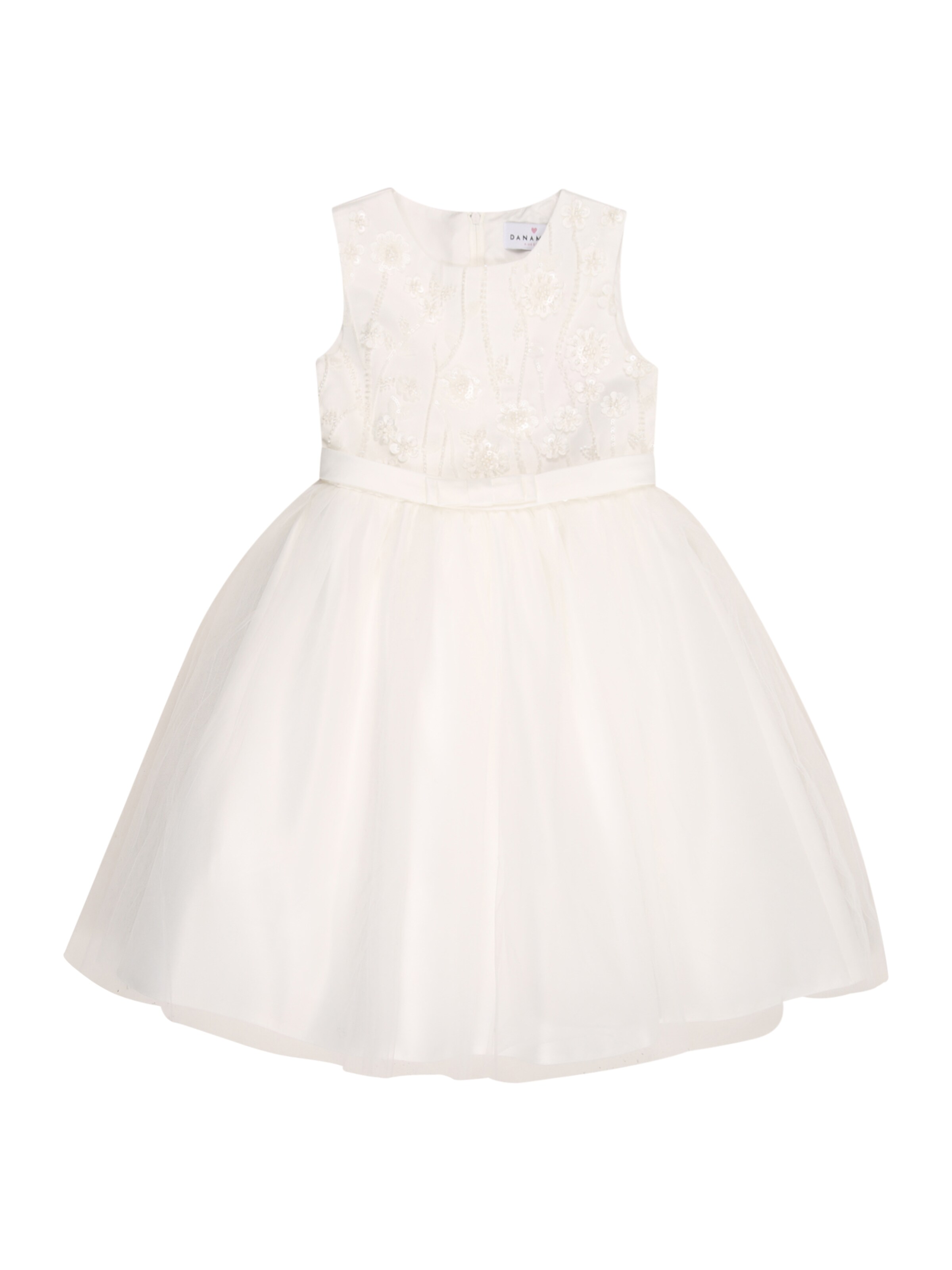 Danamade Sukienka w kolorze beżowy: przód