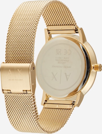 ARMANI EXCHANGE Analogt ur i guld