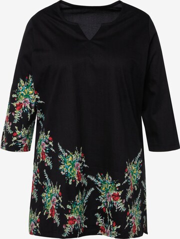 Ulla Popken Shirt in Black: front