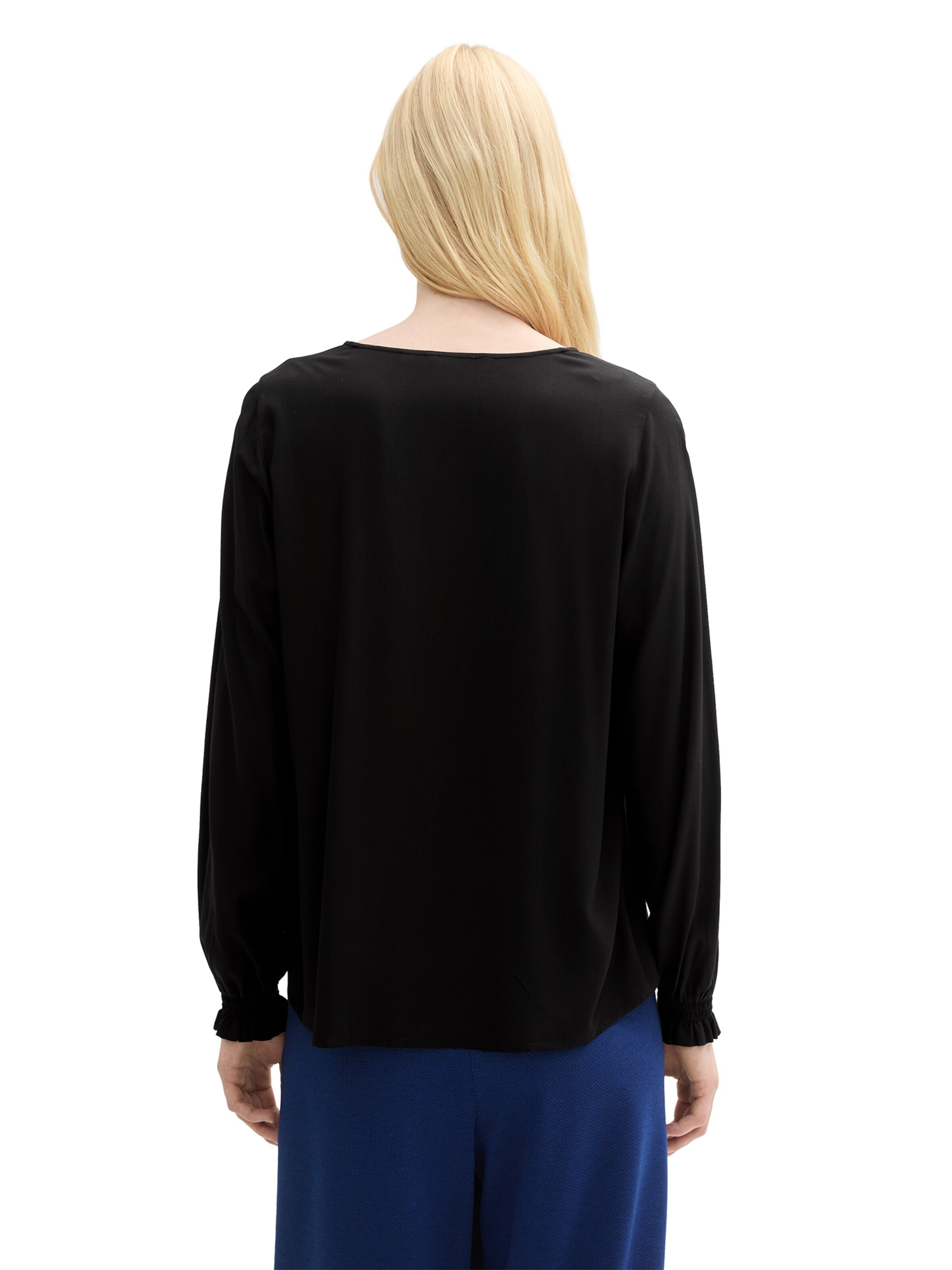 TOM TAILOR DENIM Блузка в Черный