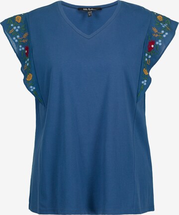 Ulla Popken Shirt in Blauw: voorkant