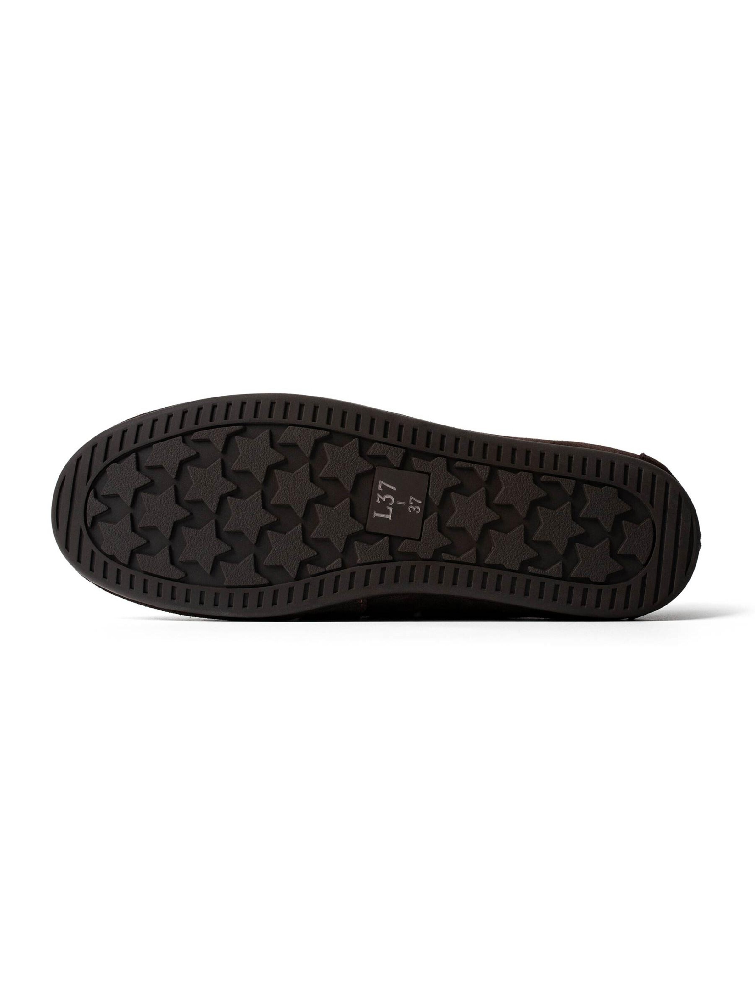 L37 HANDMADE SHOES - Mocassins 'THE WAY LIGHT FALLS' em castanho