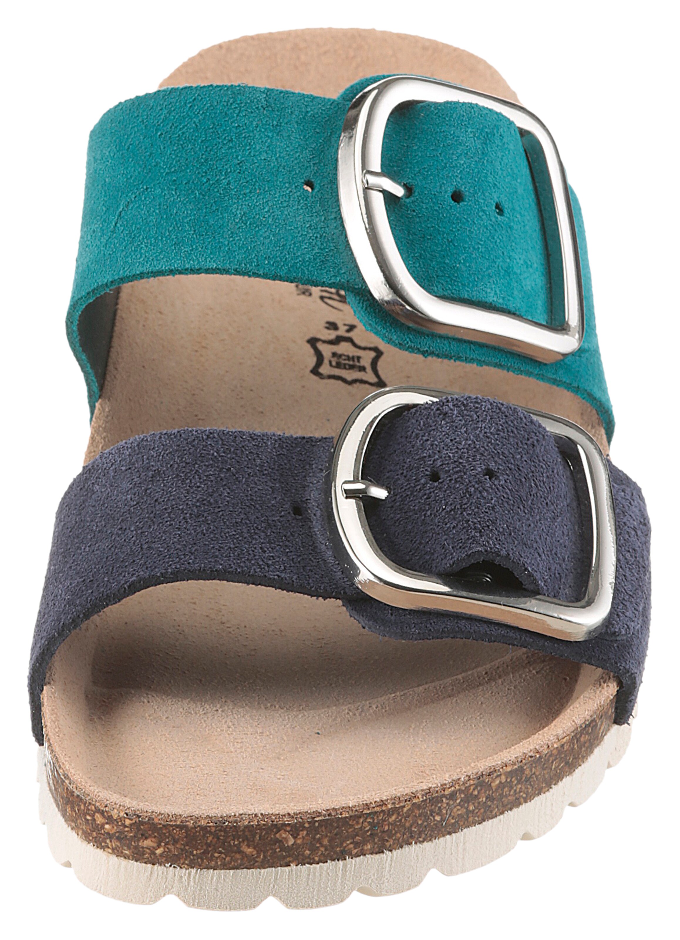 Aniston Mules in Blue