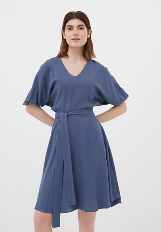 Finn Flare Summer dress 'Taillenzauber' in Blue: front
