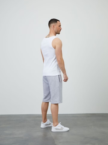 T-Shirt 'Nick' DAN FOX APPAREL en blanc