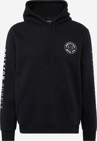 Brixton Sweatshirt in Black: front