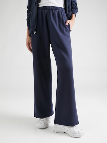 Wide Leg Pantalon HOLLISTER en bleu : devant