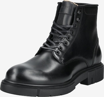 Bottines à lacets Sneaky Steve en noir : devant