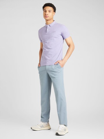 Superdry Poloshirt 'Classic' in Lila