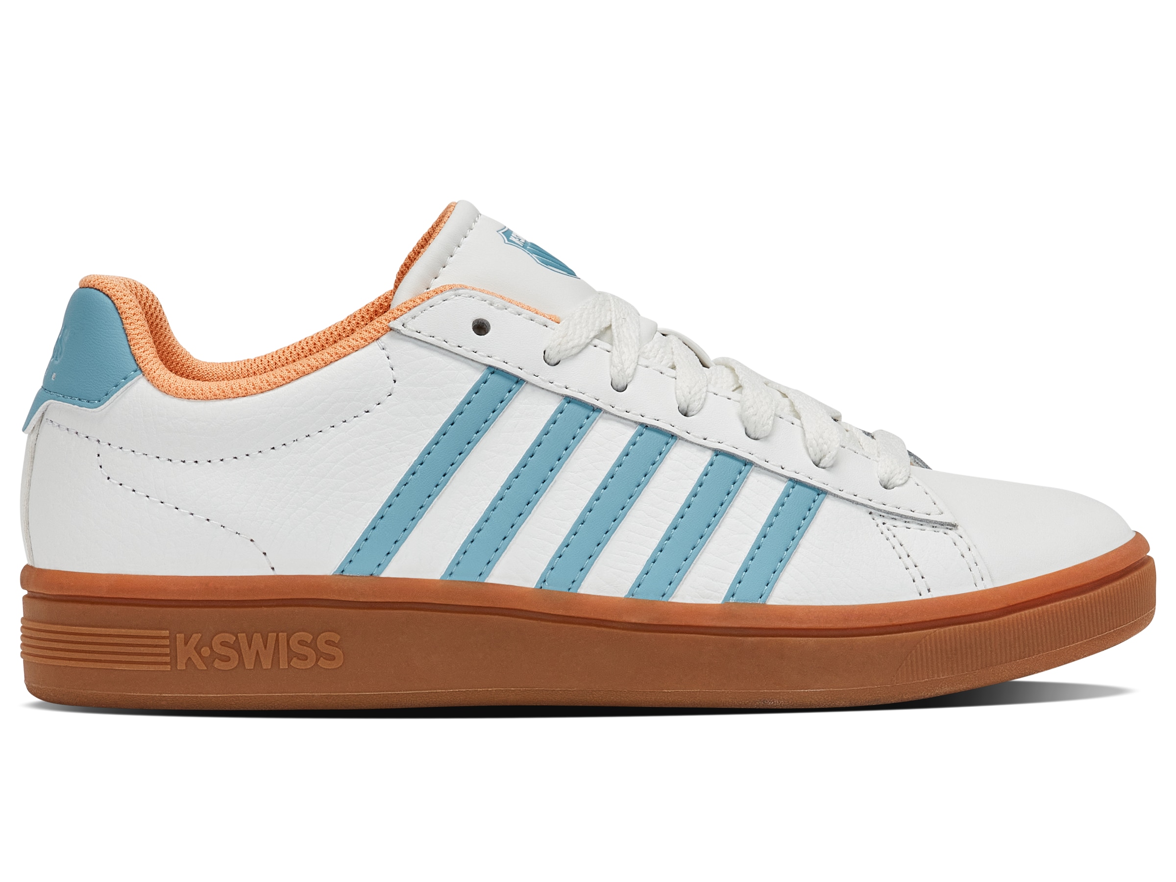 balta K-SWISS Sportbačiai be auliuko 'Court Tiebreak II'