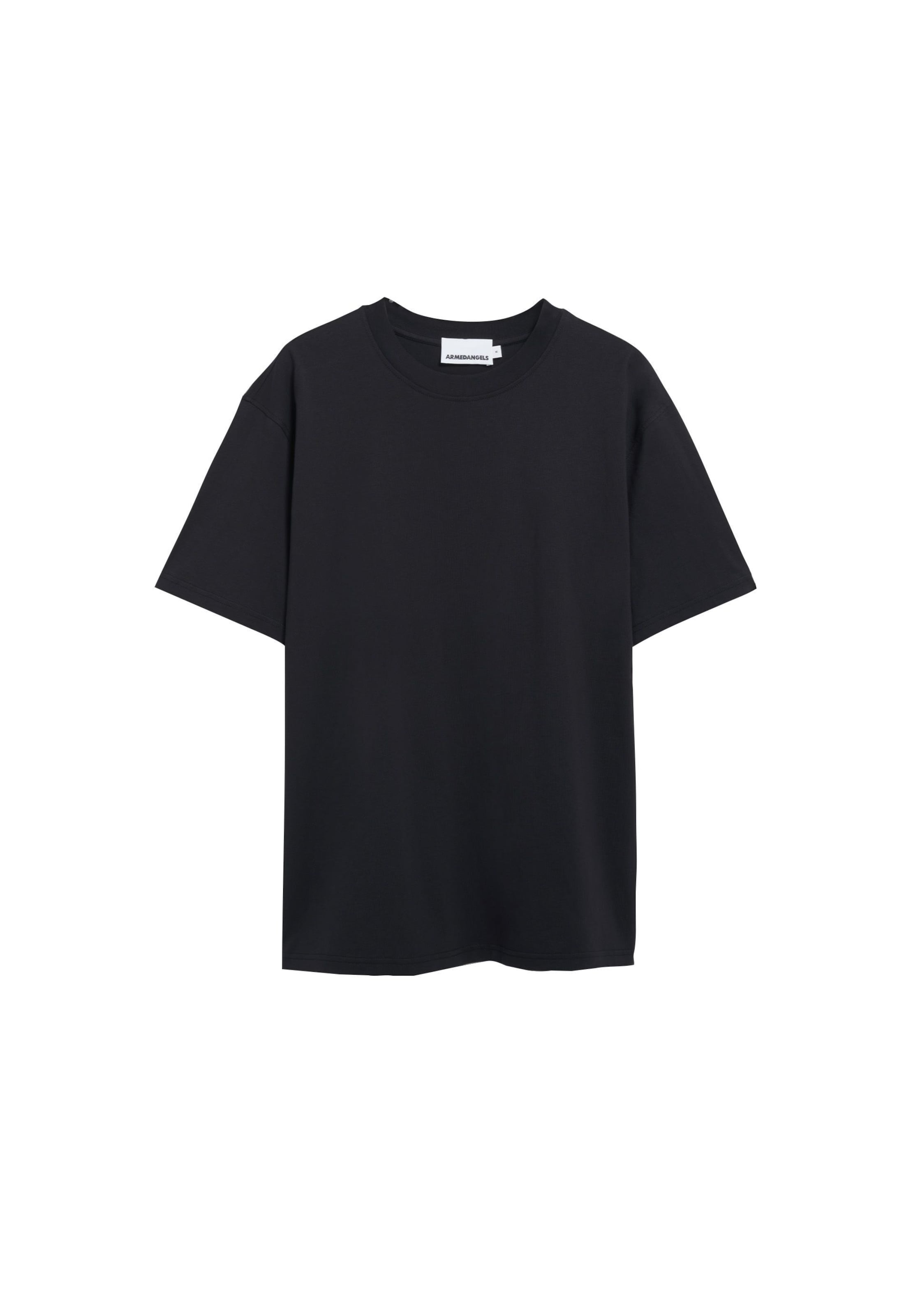 ARMEDANGELS Shirt in Zwart: voorkant