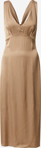 Robe 'Clover' EDITED en marron : devant