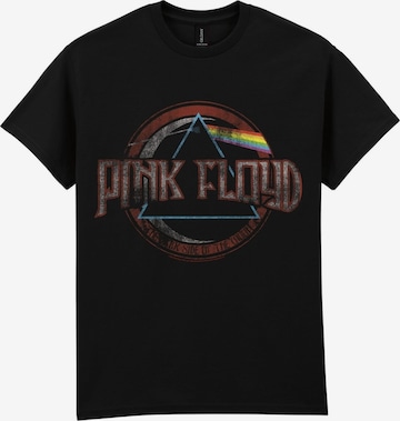T-Shirt 'Pink Floyd - Dark side of the moon new logo t-shirt' Pink Floyd en noir : devant
