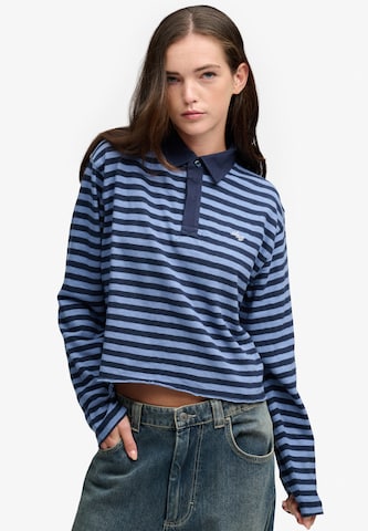 Superdry & Co Shirt in Blauw: voorkant