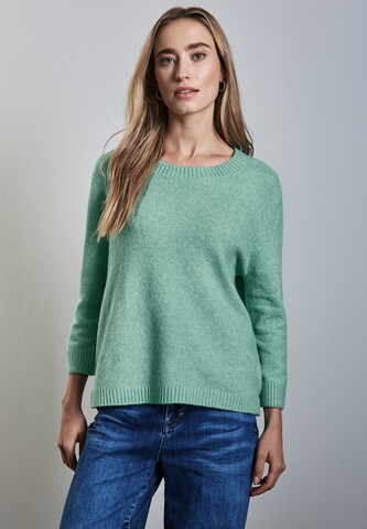 Pull-over STREET ONE en vert : devant
