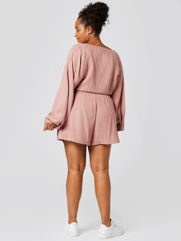 A LOT LESS Loosefit Kalhoty 'Fiona' – pink