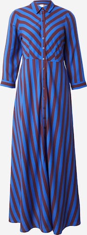 YAS Blousejurk 'YASSAVANNA' in Blauw: voorkant